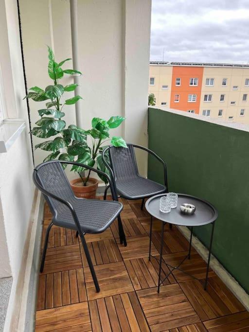 Gemuetlichkeit Mit Cityblick Leipzig Exterior foto